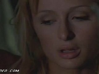 Low-spirited Paris Hilton heeft Hot Instalment Wheels actie met zwarte kerel
