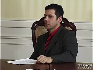 Anal Orgy in the Office