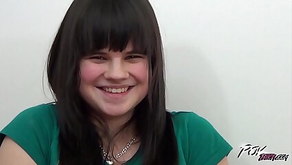 Busty chubby nympho riding big cock like never before