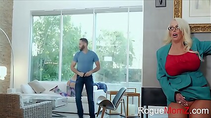 MOM tatstes daughter's BF with her permission