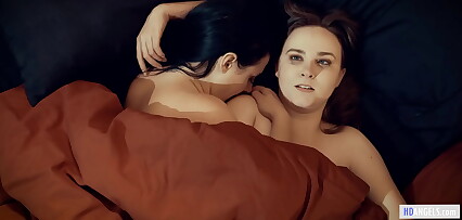 Unhappy Wife Enjoys First Lesbian Experience With A Busty MILF - Angela White, Jay Taylor