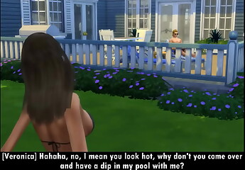 The Cougar Stalks Her Prey - Chapter One (Sims 4)